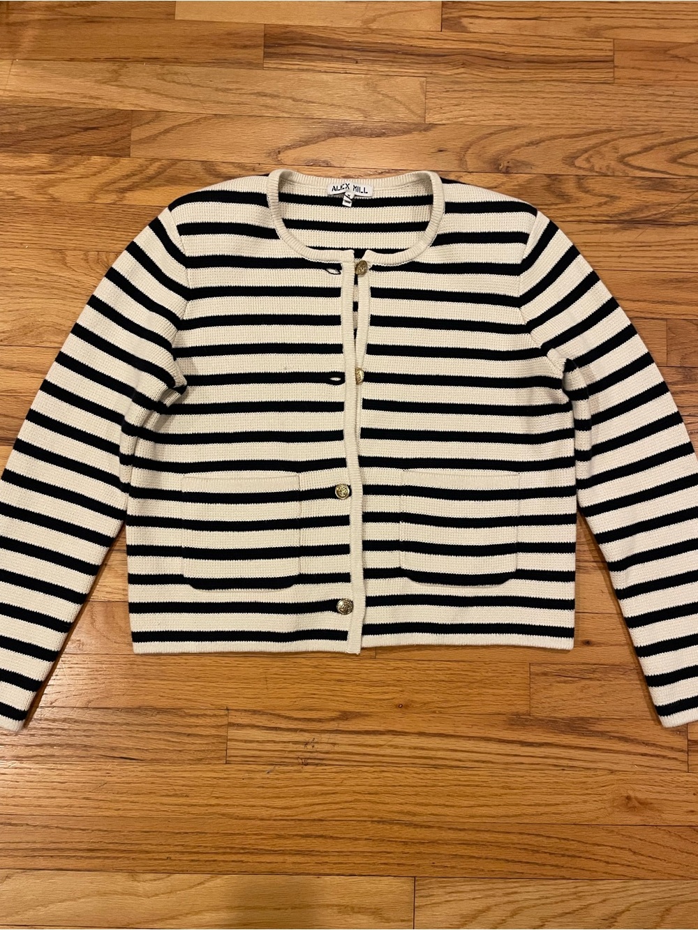 NWOT Alex Mill Paris Cardigan Jacket Sz M - Picture 3 of 8